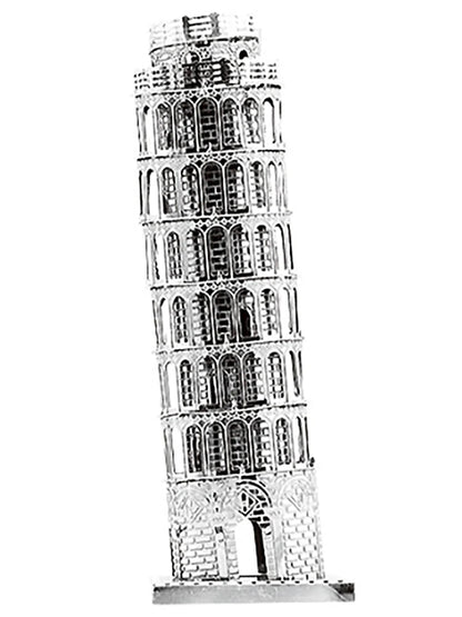 Tour penchée de Pisa, puzzle 3D en métal, kits de modèles, bricolage, découpé au Laser, jouet pour enfants