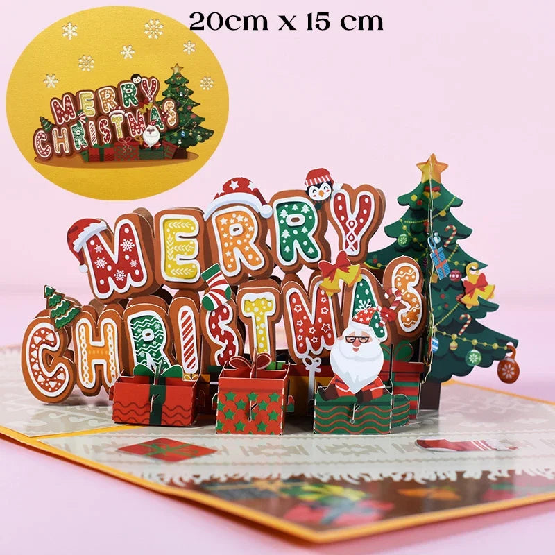 Carte postale pop up