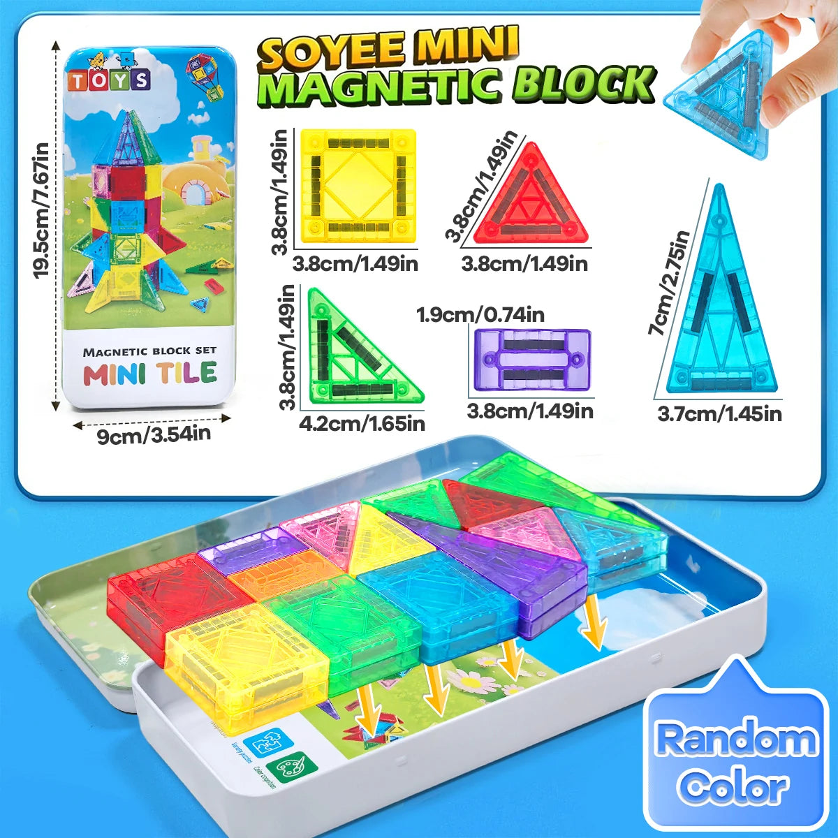 Jeu de construction magnétique
