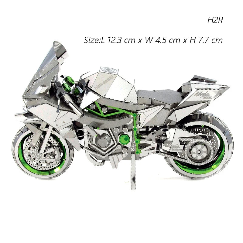 Puzzle 3D en métal, Super voiture de Sport, bricolage, modèle d'assemblage de véhicule fait à la main, jouets pour adultes et enfants