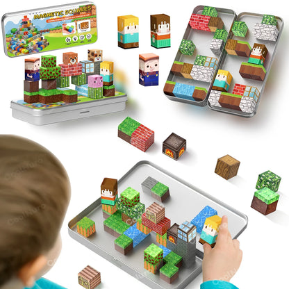 bloc de construction magnétique