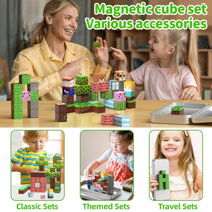 bloc de construction magnétique