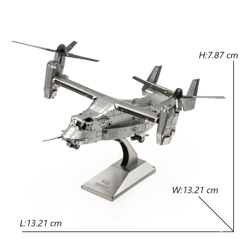 Puzzle 3D en métal UFO, bricolage fait à la main, Exploration spatiale, modèle d'assemblage de vaisseau spatial, jouets pour adultes et enfants