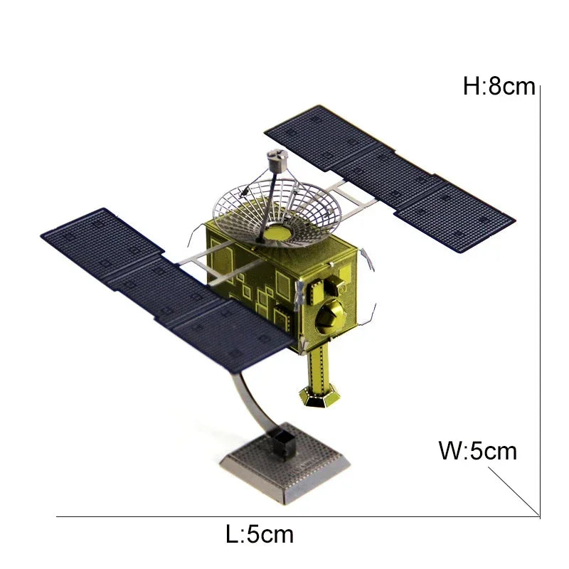Exploration spatiale 3D Puzzle en métal navette Hubble télescope spatial Mars Rover modèle jouet pour enfants Puzzle créatif cadeau jouets