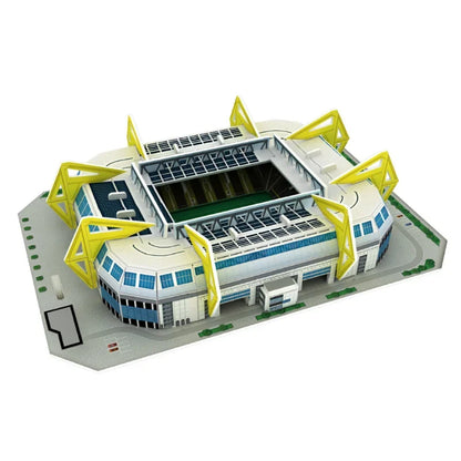 Puzzle en papier de terrain de Football 3D, bricolage, modèle de terrain de Football, jouets d'assemblage de stade de construction