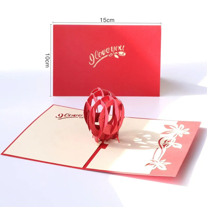 Carte postale pop up