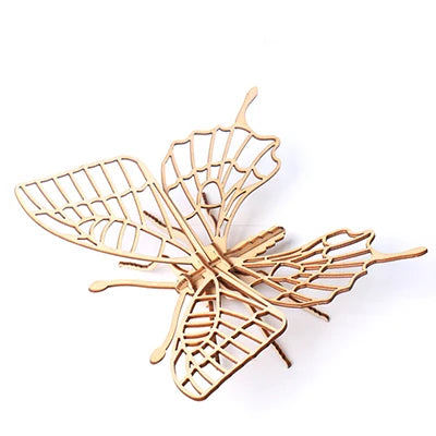 Jouet 3D en bois pour bébé, Puzzle insecte Animal, assemblage éducatif fait à la main, jouet cadeau pour enfants, décorations pour la maison