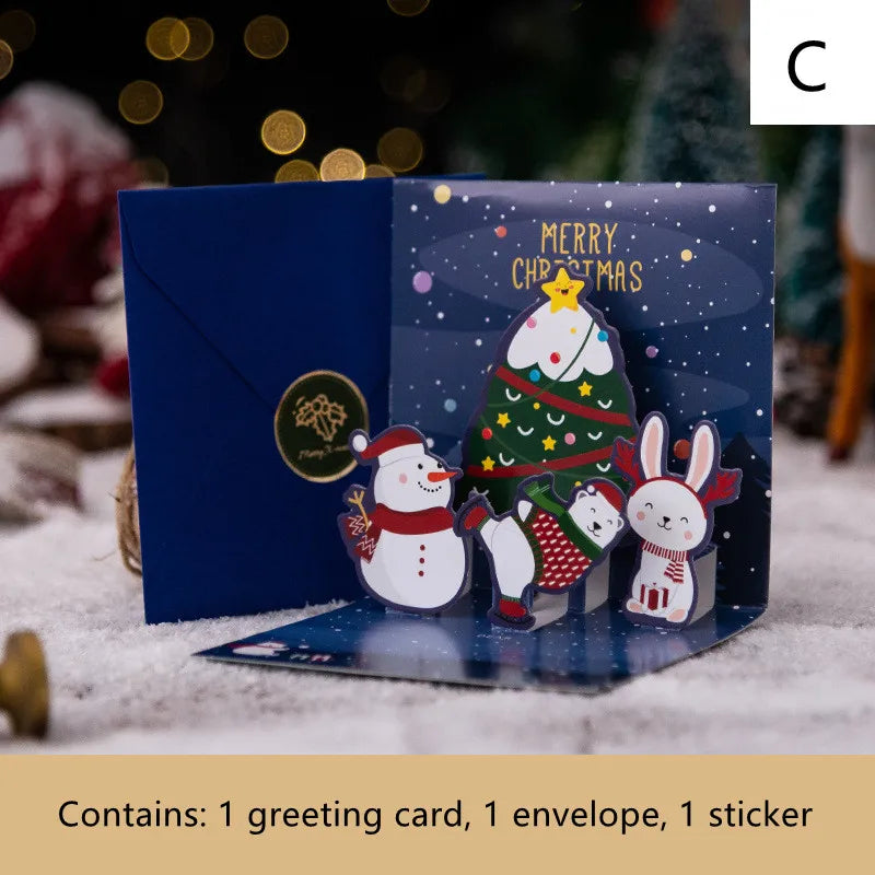 Carte postale pop up
