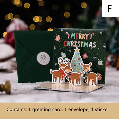 Carte postale pop up