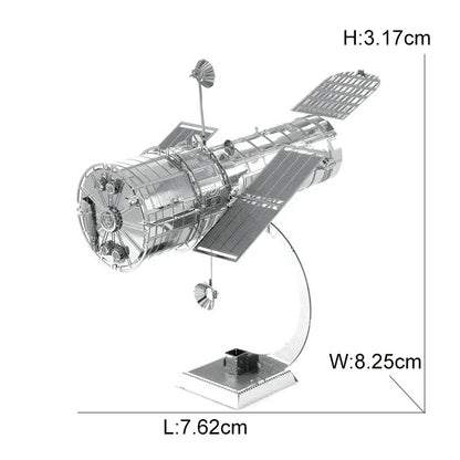 Exploration spatiale 3D Puzzle en métal navette Hubble télescope spatial Mars Rover modèle jouet pour enfants Puzzle créatif cadeau jouets