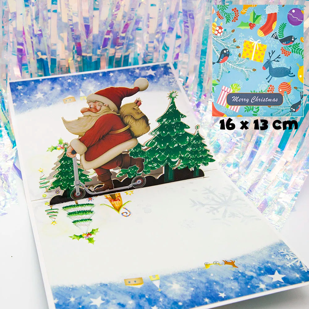Carte postale pop up