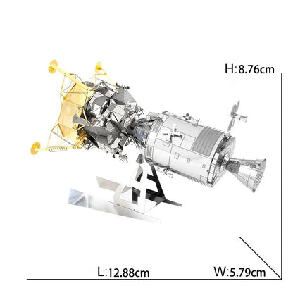 Exploration spatiale 3D Puzzle en métal navette Hubble télescope spatial Mars Rover modèle jouet pour enfants Puzzle créatif cadeau jouets