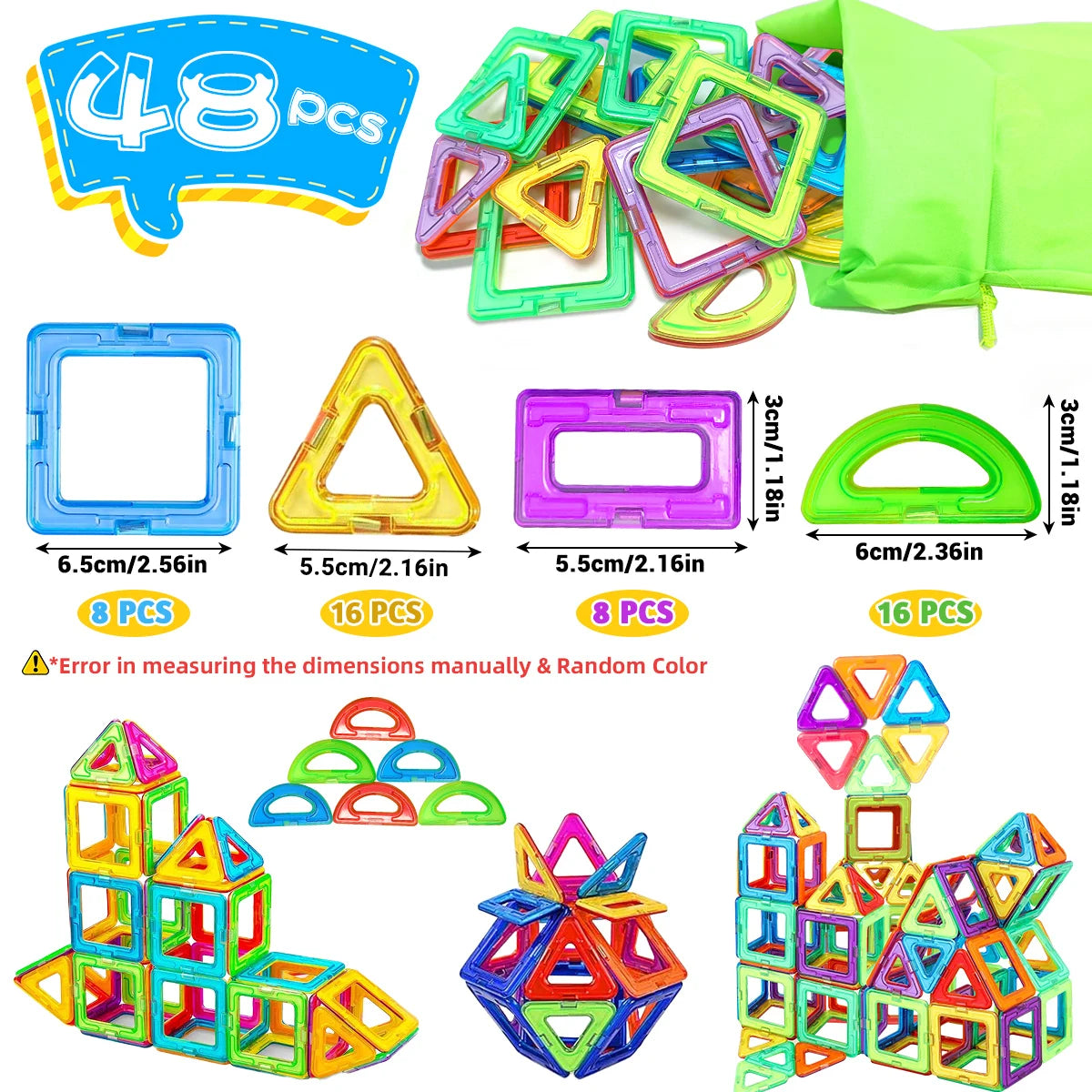Jeu de construction magnétique