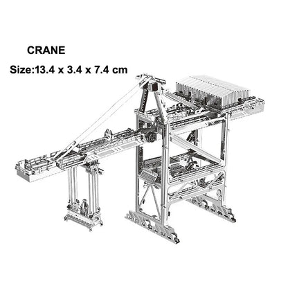 Puzzle 3D en métal, camion mélangeur, véhicule d'ingénierie, bricolage, modèle d'assemblage fait à la main, jouets pour adultes et enfants
