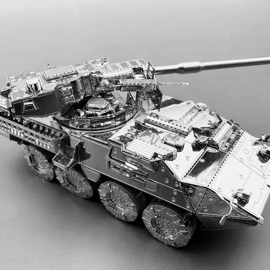 Stryker – véhicule blindé, modèle d'assemblage de réservoir, bricolage, modèle découpé au Laser 3D, Puzzle, jouets pour adultes et enfants, cadeaux