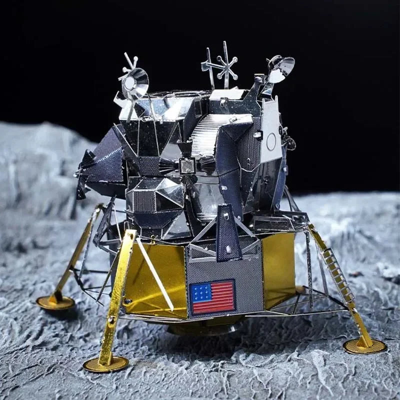 Exploration spatiale 3D Puzzle en métal navette Hubble télescope spatial Mars Rover modèle jouet pour enfants Puzzle créatif cadeau jouets
