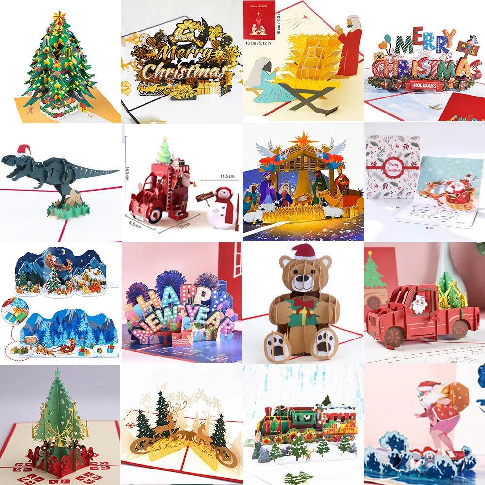 Carte postale pop up