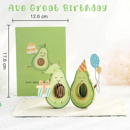 Carte postale en 3d anniversaire