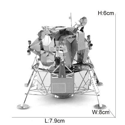 Exploration spatiale 3D Puzzle en métal navette Hubble télescope spatial Mars Rover modèle jouet pour enfants Puzzle créatif cadeau jouets