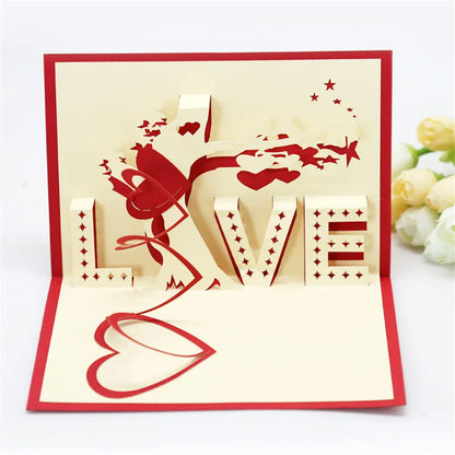 Carte postale en 3d
