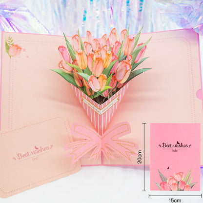 Carte pop up amour