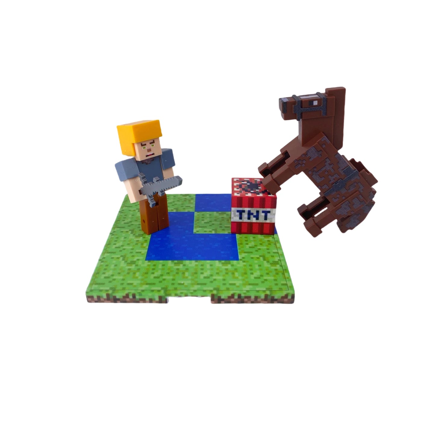 Bloc de construction magnétique