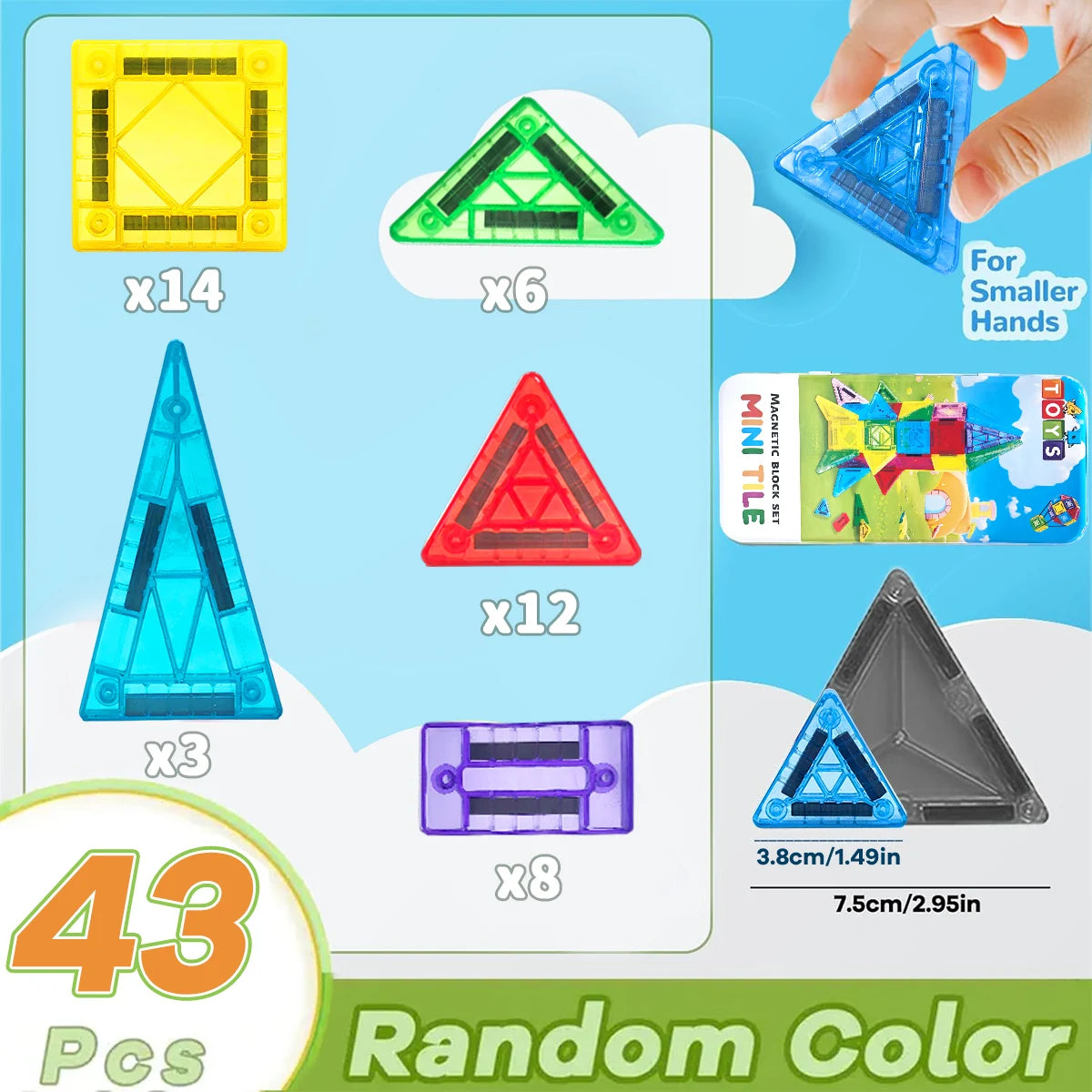 Jeu de construction magnétique