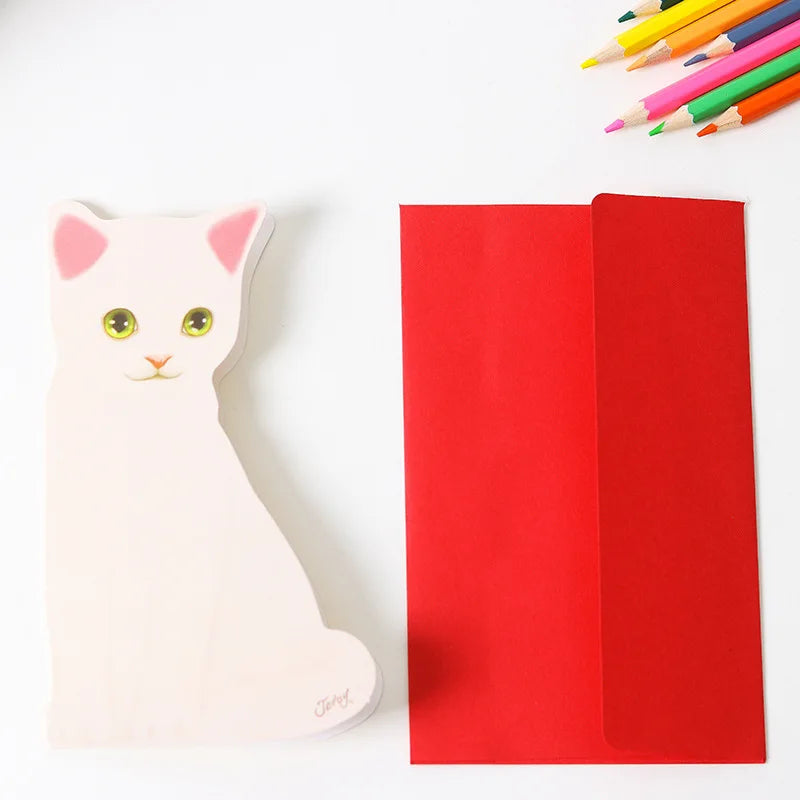 Carte postale pop up chats