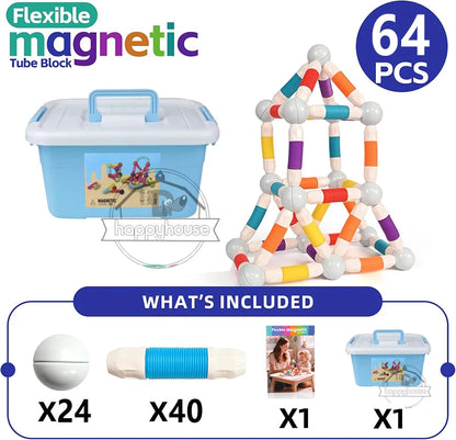 Jeu de construction magnétique enfant