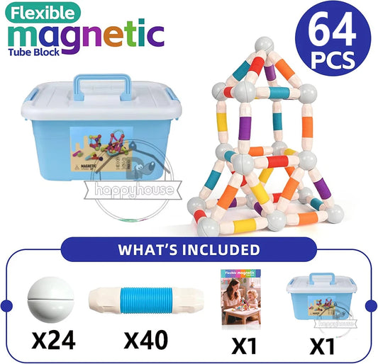 Jeu de construction magnétique enfant