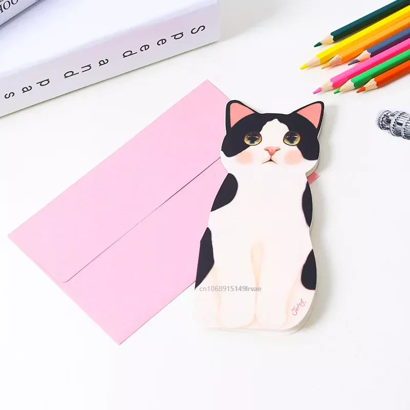 Carte postale pop up chats