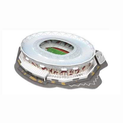 Puzzle en papier de terrain de Football 3D, bricolage, modèle de terrain de Football, jouets d'assemblage de stade de construction