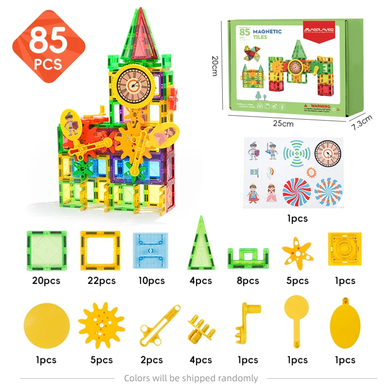 Jeu magnetique construction