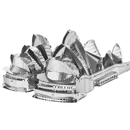 Sydney Opera House – puzzle 3D en métal, kits de modèles, bricolage, découpé au Laser, jouet pour enfants