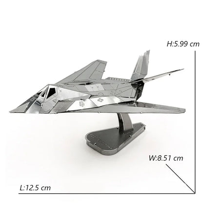 Puzzle 3D en métal UFO, bricolage fait à la main, Exploration spatiale, modèle d'assemblage de vaisseau spatial, jouets pour adultes et enfants