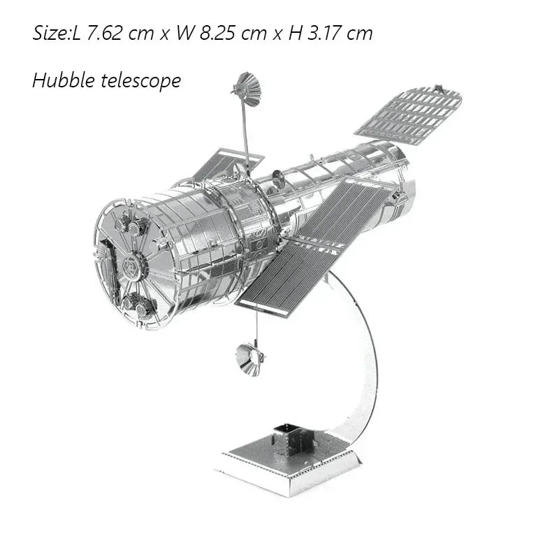 Puzzle 3D en métal UFO, bricolage fait à la main, Exploration spatiale, modèle d'assemblage de vaisseau spatial, jouets pour adultes et enfants