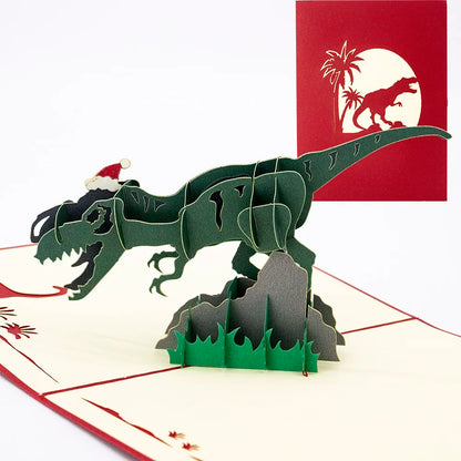 carte pop up noel