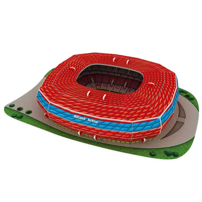 Puzzle en papier de terrain de Football 3D, bricolage, modèle de terrain de Football, jouets d'assemblage de stade de construction
