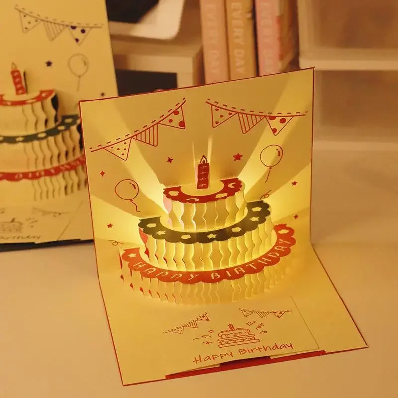 Carte postale en 3d