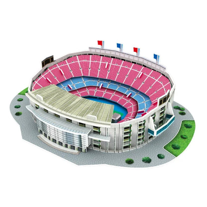 Puzzle en papier de terrain de Football 3D, bricolage, modèle de terrain de Football, jouets d'assemblage de stade de construction
