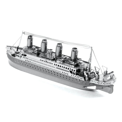 Titanic 3D métal Puzzle modèle kits bricolage Laser découpé Puzzles Puzzle jouet pour les enfants