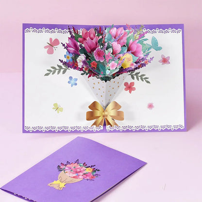 Carte postale pop up