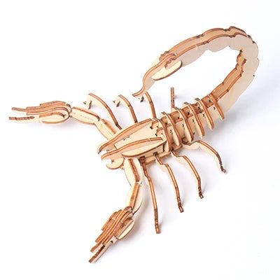 Jouet 3D en bois pour bébé, Puzzle insecte Animal, assemblage éducatif fait à la main, jouet cadeau pour enfants, décorations pour la maison