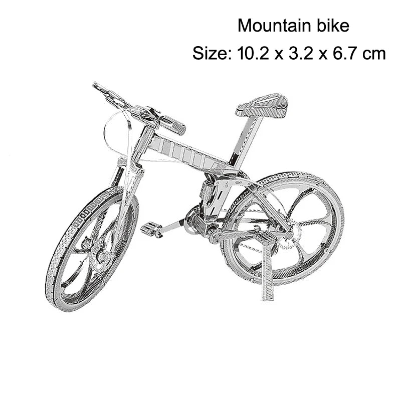 Véhicule terrestre 3D Puzzle en métal modèle de réservoir KART bricolage modèle de Puzzle découpé au Laser pour adulte enfant jouets éducatifs décoration de bureau
