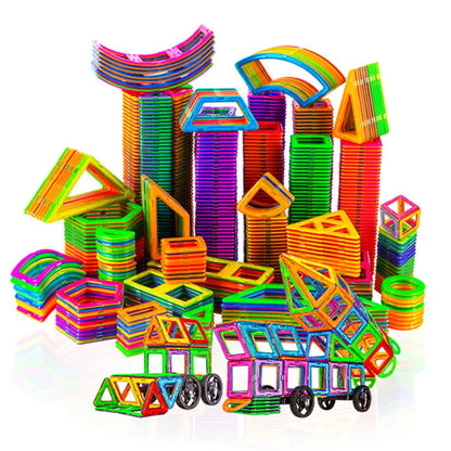 Ce jeu de construction magnétique
