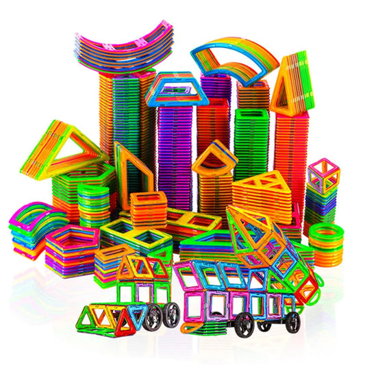 Ce jeu de construction magnétique