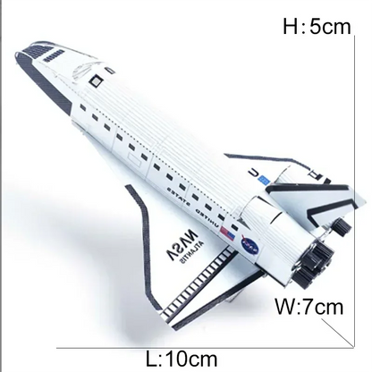 Exploration spatiale 3D Puzzle en métal navette Hubble télescope spatial Mars Rover modèle jouet pour enfants Puzzle créatif cadeau jouets