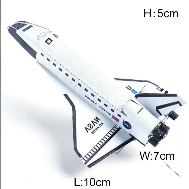 Exploration spatiale 3D Puzzle en métal navette Hubble télescope spatial Mars Rover modèle jouet pour enfants Puzzle créatif cadeau jouets