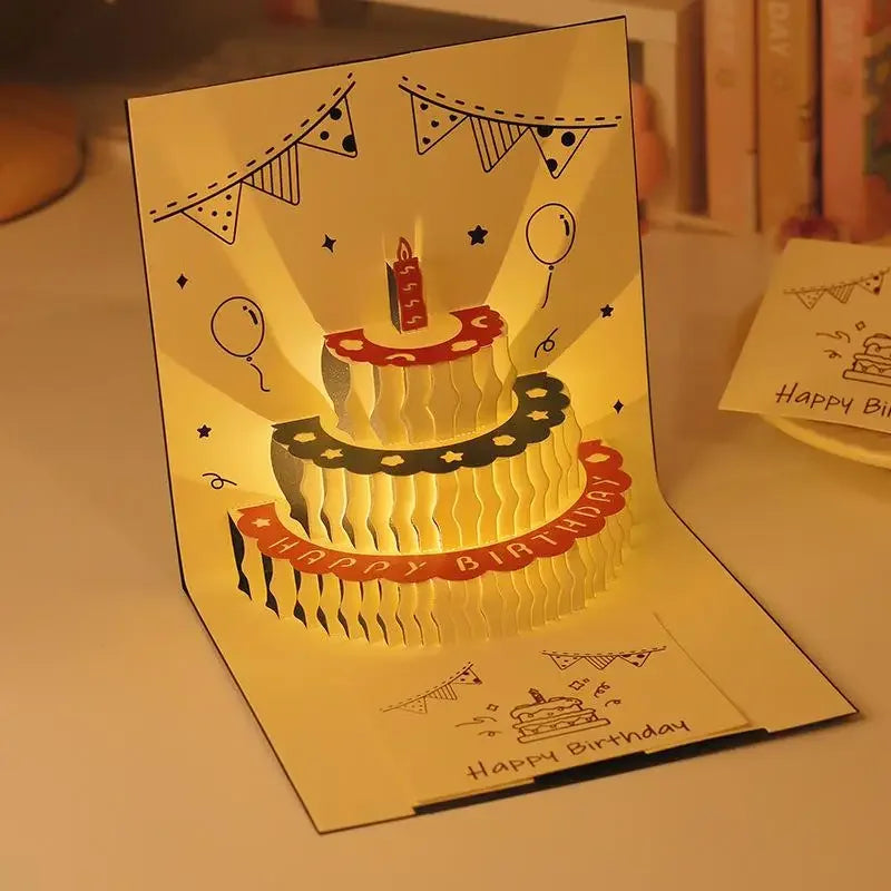 Carte postale en 3d