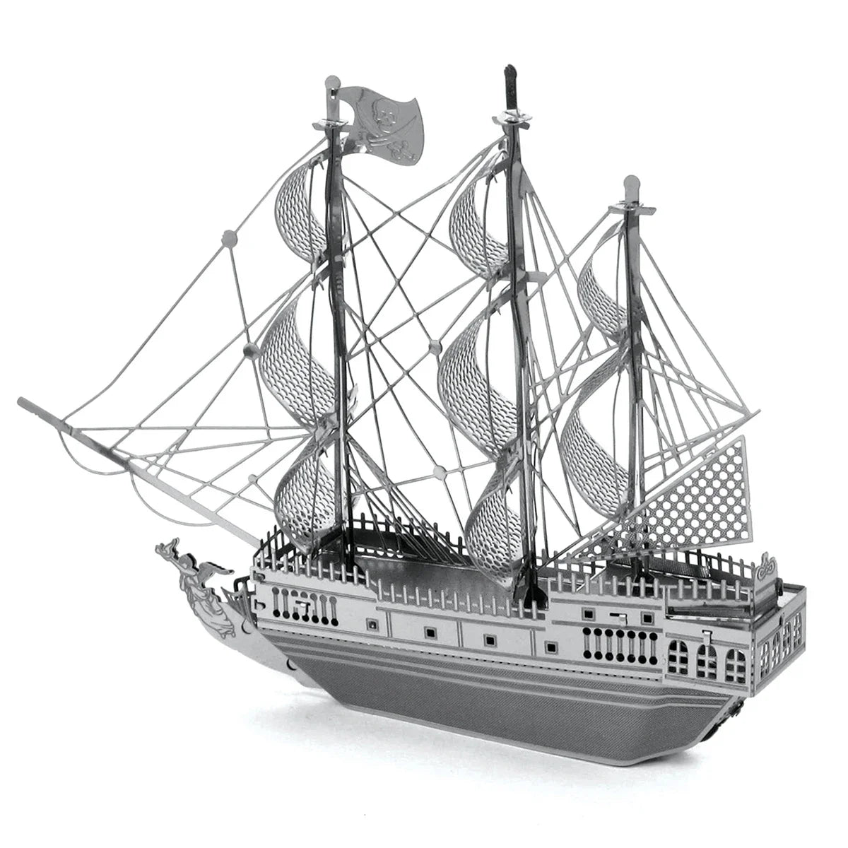 Kit de modèle de Puzzle en métal 3D, bateau, bricolage, découpé au Laser, jouet pour enfants